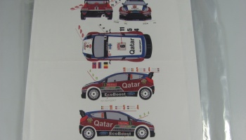 SLEVA - DISCOUNT - Ford Fiesta WRC #4/5/6/11 Rally Montecarlo 2013 - Racing Decals 43