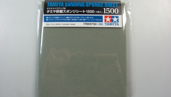 Sanding Sponge Sheet 1500 - Tamiya