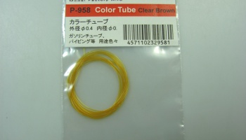 Color Tube Clear Brown 0,4/0,2mm - Model Factory Hiro