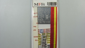 Seat Belt Set Red 1/24 - Model Factory Hiro