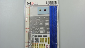 Seat Belt Set Blue 1/12 - Model Factory Hiro