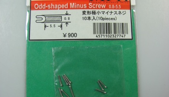 Odd-shaped Minus Screw 0,8-5,5 - Model Factory Hiro
