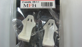 Bucket Seat Set Type S Black - Model Factory Hiro