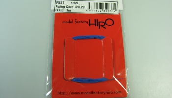 Piping Cord 0,28mm Blue - Model Factory Hiro