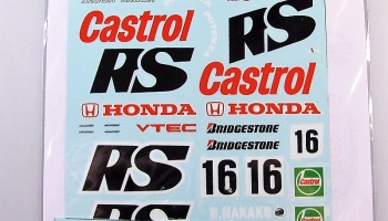 Honda Civic EG9 Castrol - Decalpool