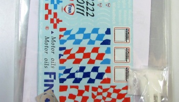 BMW 320i FINA 1996, Detail Up - Decalpool