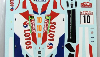 SLEVA 30%DISCOUNT - Ford Fiesta Kubica Monte Carlo 2014 - COLORADODECALS