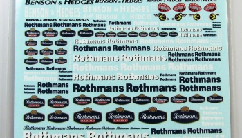 Logo Several Rothmans, Benson Hedges (UV PRINTING) - COLORADODECAL