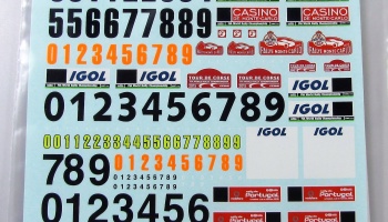 Plates Monte Carlo, Portugal, Tour de Course 2015 - COLORADODECALS