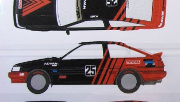 Toyota Corolla Levin AE86 Advan - Decalpool