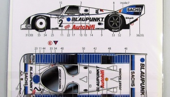 Porsche 962C Blaupunkt #2,#11 Supercup 1989 - Studio27