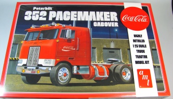 Peterbilt 352 Pacemaker Cabover Coca-Cola Tractor Cab - AMT