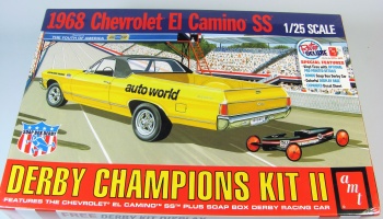 Chevy El Camino SS Derby Champion Race Car - AMT