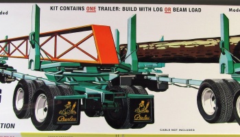 Logging Trailer Roadrunner 1/24 - AMT