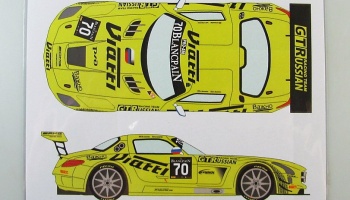 Mercedes SLS GT3 #70 BES Monza 2015 - Racing Decals 43