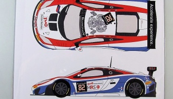SLEVA - DISCOUNT - Mclaren MP4/12C GT3 #82 Spa 24h 2014 - Racing Decals 43