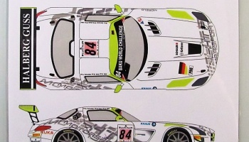 Mercedes SLS GT3 #84 Spa 24h 2013 - Racing Decals 43