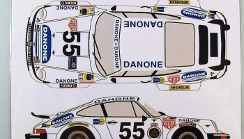 Porsche 934 #55 Danone LM 1977 - Racing Decals 43