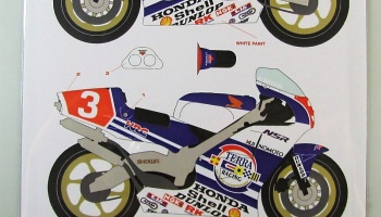 SLEVA  25% DISCOUNT - Honda NSR500 HB #3 Japan Moto GP 1989 - Racing Decals 43