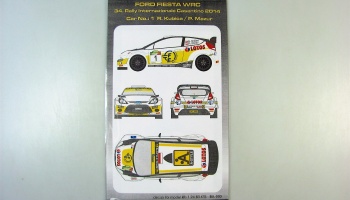 SLEVA 21% DISCOUNT - Ford Fiesta WRC Rally Casentino 2014 1/24 - MF-Zone