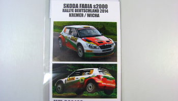 Skoda Fabia S2000 Rally Deutschland 2014 Kremer/Wicha - MF-Zone