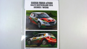SLEVA  21% DISCOUNT - Skoda Fabia S2000 Rally Deutschland 2014 1/24 - MF-Zone