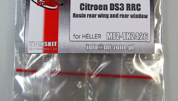 Citroen DS3 RRC Resin Rear Wing and Rear Window - MF-Zone