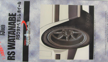RS Watanabe Shallow Rim 15inch Wheel and Tire Set - Fujimi