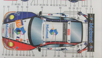 Porsche 911 Matmut #76 Le Mans 2014 - Studio27