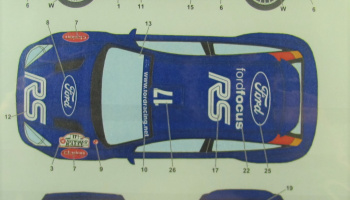 Ford Focus RS WRC Flag #17 2001 - Studio27