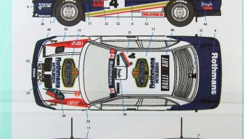 Mitsubishi Lancer EVO III Rothmans #4 New Zealand 96 - Decalpool