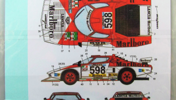 Lancia Stratos Turbo Marlboro - Decalpool