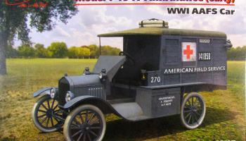 SLEVA 14% DISCOUNT - Model T 1917 Ambulance - ICM