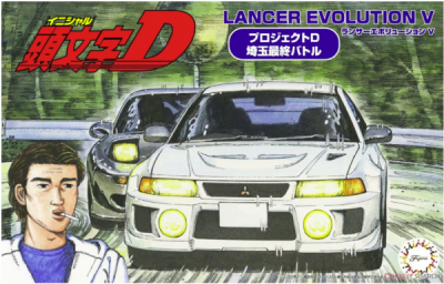 Initial D Lancer Evolution V 1/24 - Fujimi
