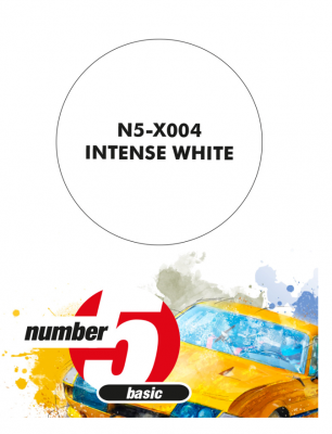 Intense White Paint for Airbrush 30 ml - Number 5