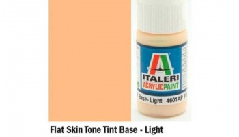 Italeri barva akryl 4601AP - Flat Skin Tone Tint Base - Light 20ml