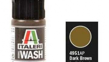 Italeri barva akryl 4951AP - Dark brown 20ml