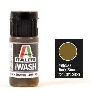 Italeri barva akryl 4951AP - Dark brown 20ml