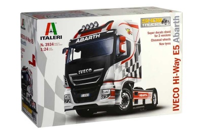 IVECO HI-WAY E5 ABARTH (1:24) Model Kit ruck 3934 - Italeri