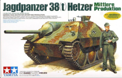 Jagdpanzer 38(t) Hetzer Mittiere Produktion (1:35) - Tamiya