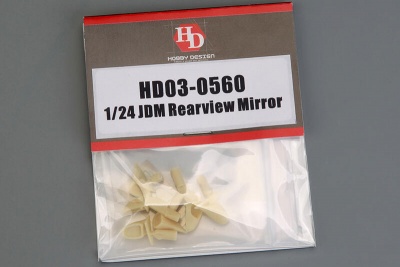 JDM Mirrors (3 Designs + PE) 1/24 - Hobby Design