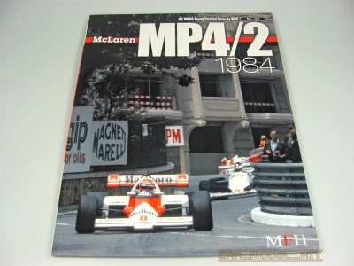 JOE HONDA Racing Pictorial #32: McLaren MP4/2 1984 - Model Factory Hiro