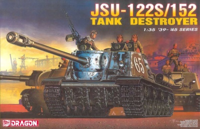 JSU 122S/152 Tank Destroyer (1:35) Model Kit 6047 - Dragon