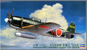 JT74 Kawanishi N1K2-J Shiden-Kai (George) "Late Version" 1/48 - Hasegawa