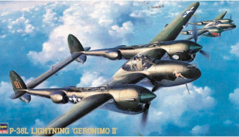 P-38L Lightning Jeronimo II 1/48 JT2 - Hasegawa