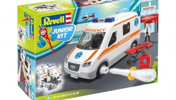 Junior Kit auto 00806 - Ambulance (1:20)  - Revell