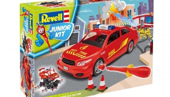 Junior Kit auto 00810 - Fire Chief Car (1:20) - Revell