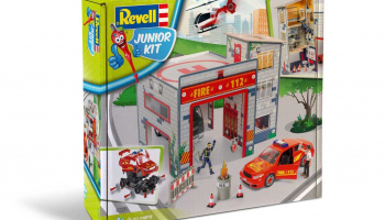Junior Kit playset 00850 - Fire Station (1:20) - Revell