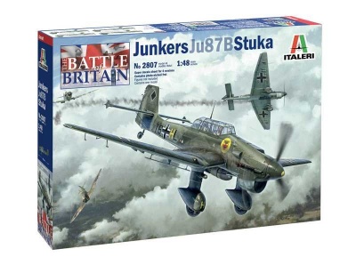 Ju-87B Stuka - Battle of Britain 80th Anniversary (1:48) Model Kit letadlo 2807 - Revell