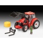 Junior Kit traktor 00815 - Tractor with loader incl. figure (1:20) - Revell